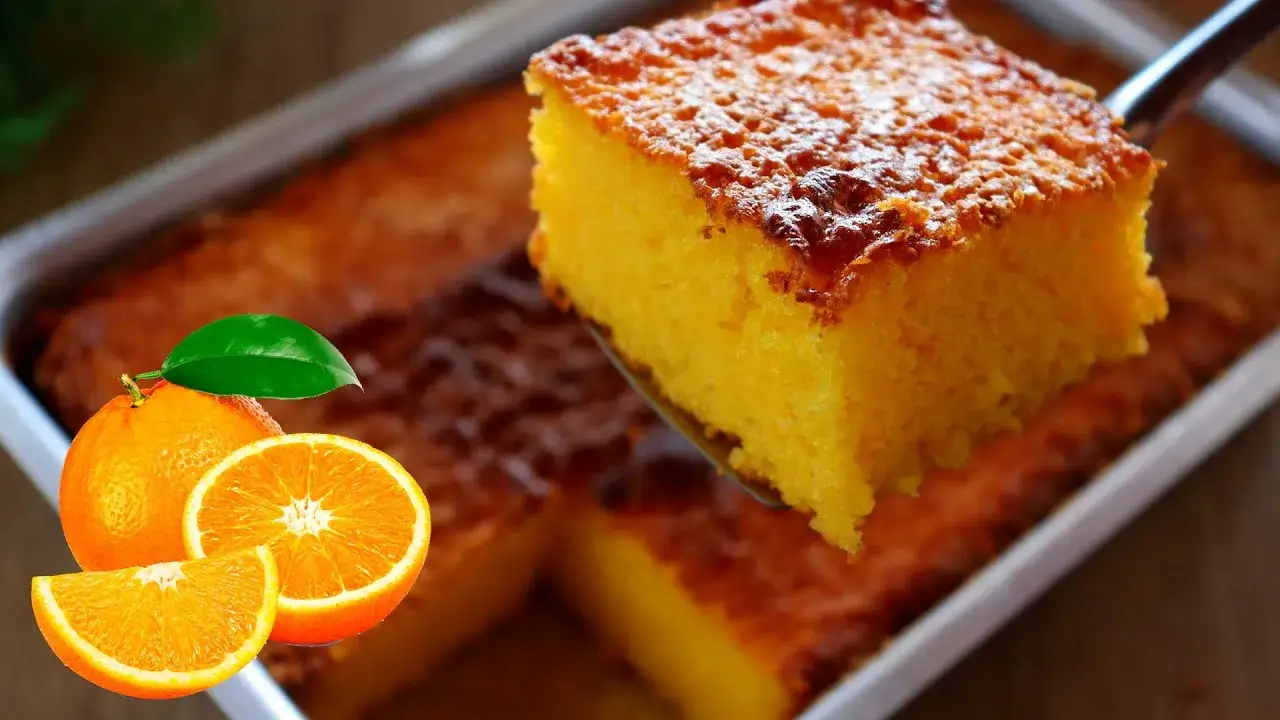 Bolo de Laranja Sem Farinha de Trigo Veja