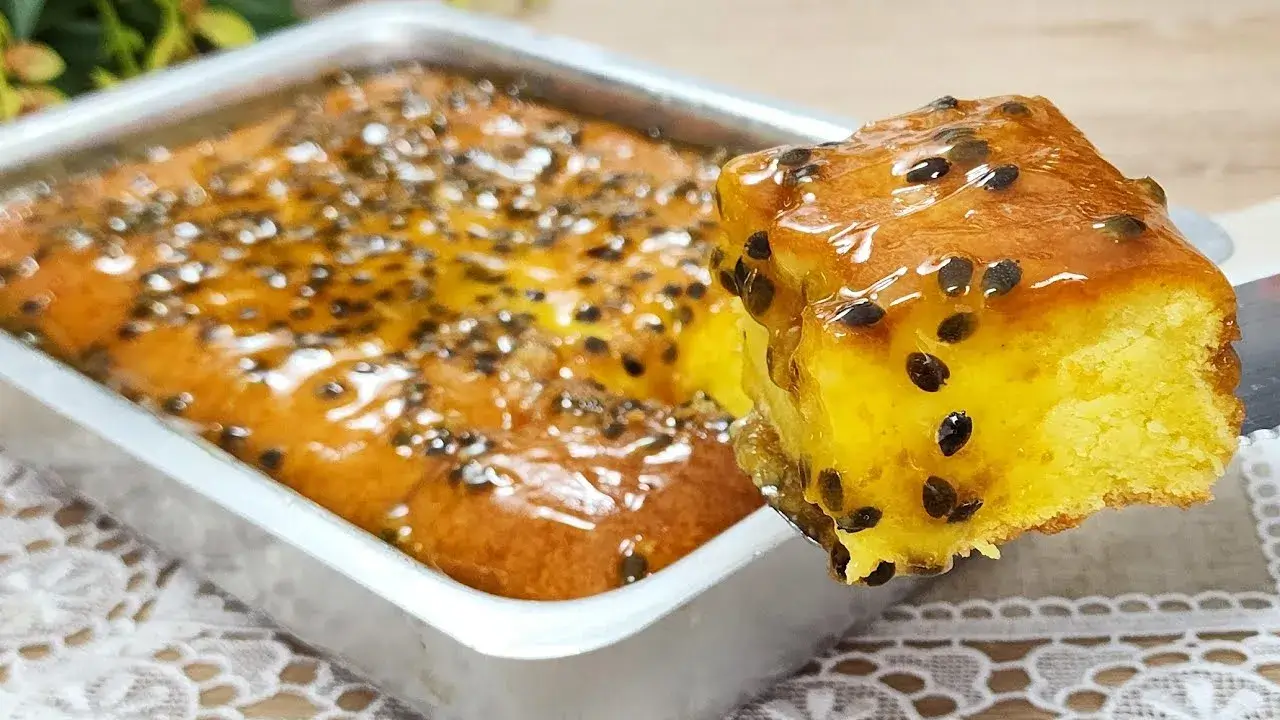 Bolo de Maracujá Cremoso: Uma Delícia Simples e Irresistível