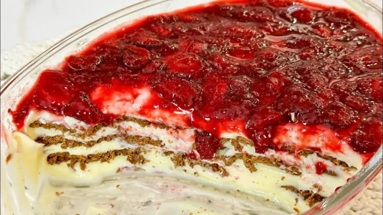 Pavê Cremoso de Ninho com Morango: A Sobremesa Perfeita Já Faça
