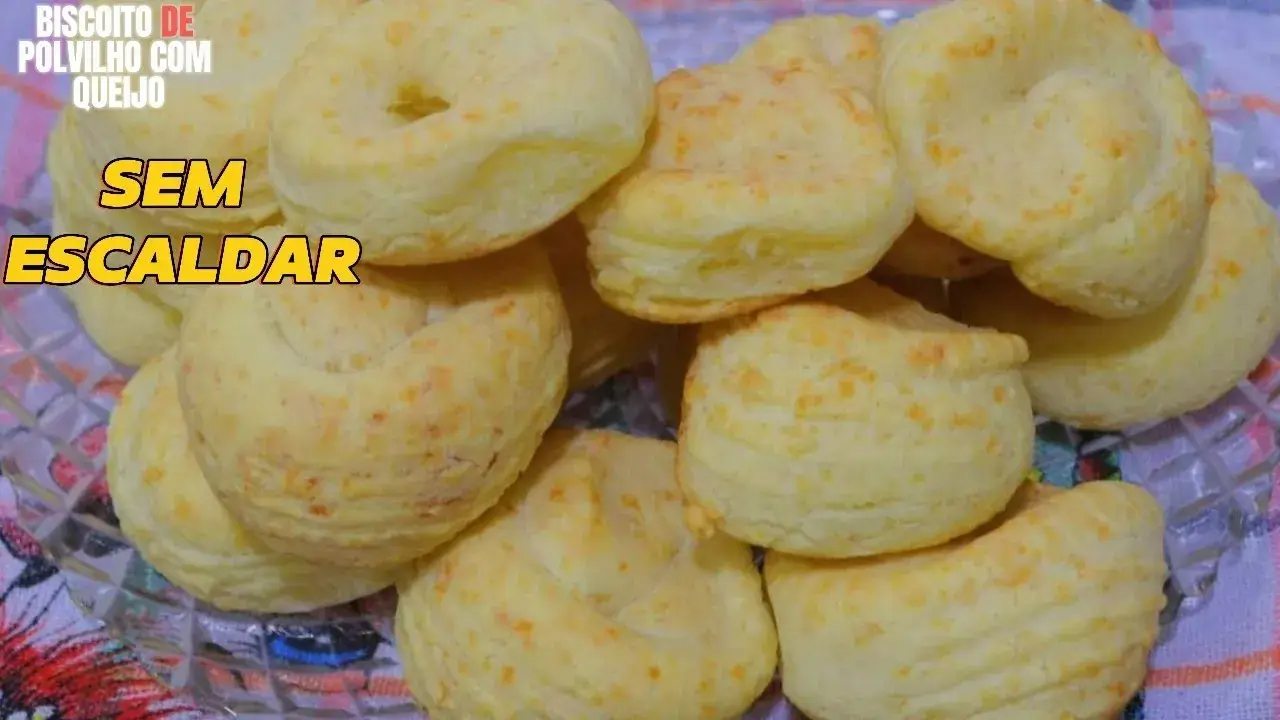 Biscoito de Polvilho com Queijo, Receita Fácil e Crocante para o Seu Lanche ou um Cafezinho