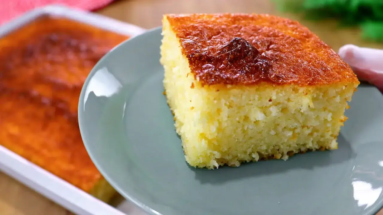 Bolo Queijadinha de Liquidificador: Prático, Delicioso e Super Fofinho já Faça