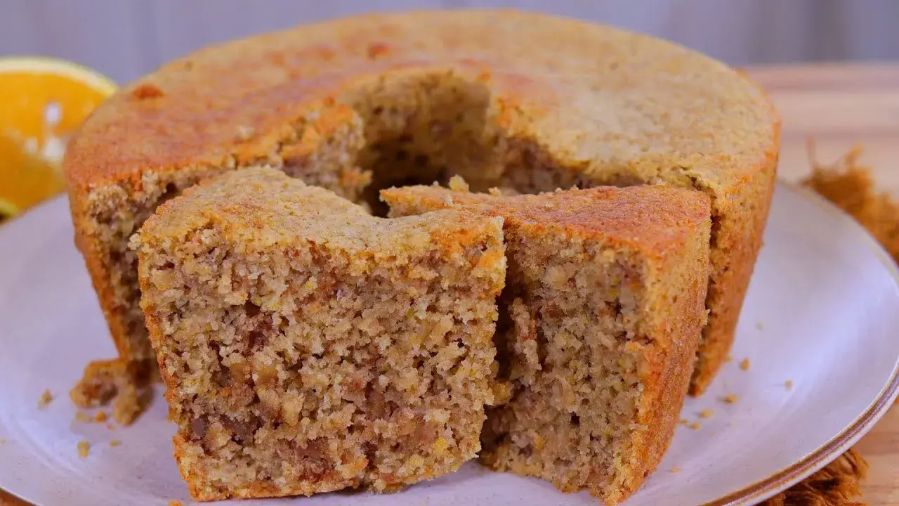 Bolo de Laranja com Aveia Mais Fofinho e Saudável: Sem Glúten e Sem Lactose