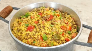 Cuscuz Nordestino Completo com Carne, Um Prato Saboroso e Fácil de Fazer