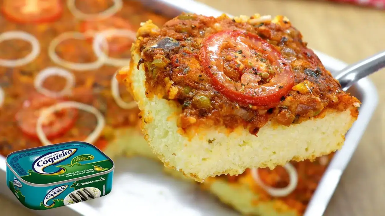 Pizza de Sardinha dos Anos 80: Fácil, Deliciosa e Nostálgica Veja