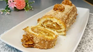 Rocambole de Doce de Leite e Amendoim: Receita Fácil e Rápida Veja