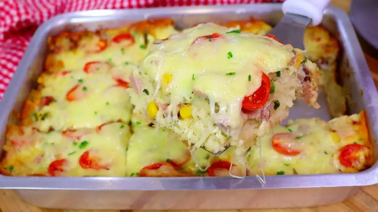 Torta Salgada de Arroz Reaproveitado: A Receita Surpreendente para Aproveitar as Sobras