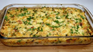 Transforme seu Arroz Amanhecido em um Incrível Arroz de Forno Cremoso