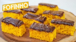 Bolo de Cenoura com Chocolate Bem Fofinho e Fácil de Fazer