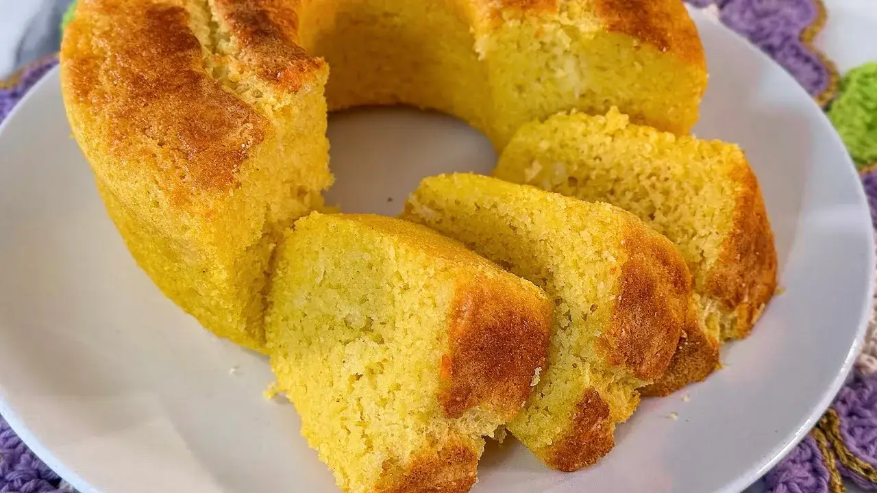 Bolo de Fubá Sem Trigo e Sem Glúten: Super Leve e Delicioso