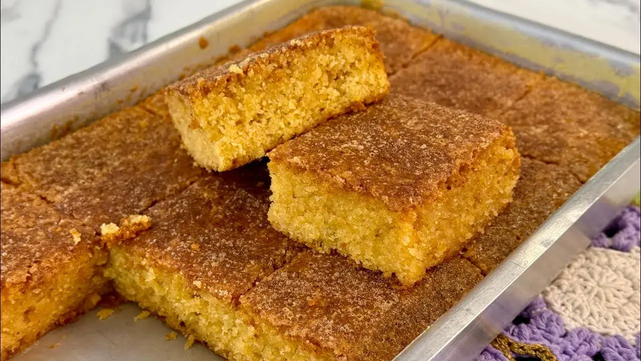 Bolo de Fubá Super Fofinho com Toque Especial, Aprenda a Fazer em Casa