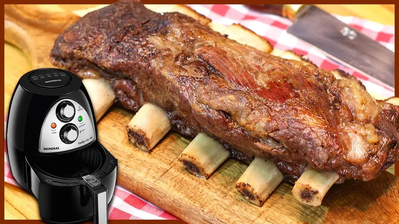 Costela na AirFryer: O Segredo para uma Carne Macia Que Derrete na Boca