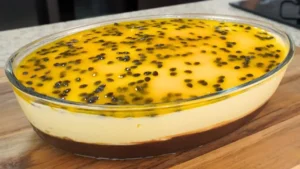 Mousse de Maracujá com Chocolate para Você fazer Hoje Mesmo