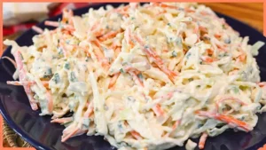 Salada de Repolho Cremosa: O Segredo Para Uma Refeição Refrescante e Deliciosa