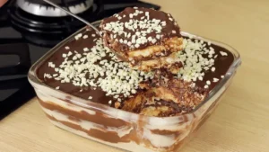 Sobremesa Fácil de Mousse de Limão e Chocolate: Sem Forno e Sem Fogo