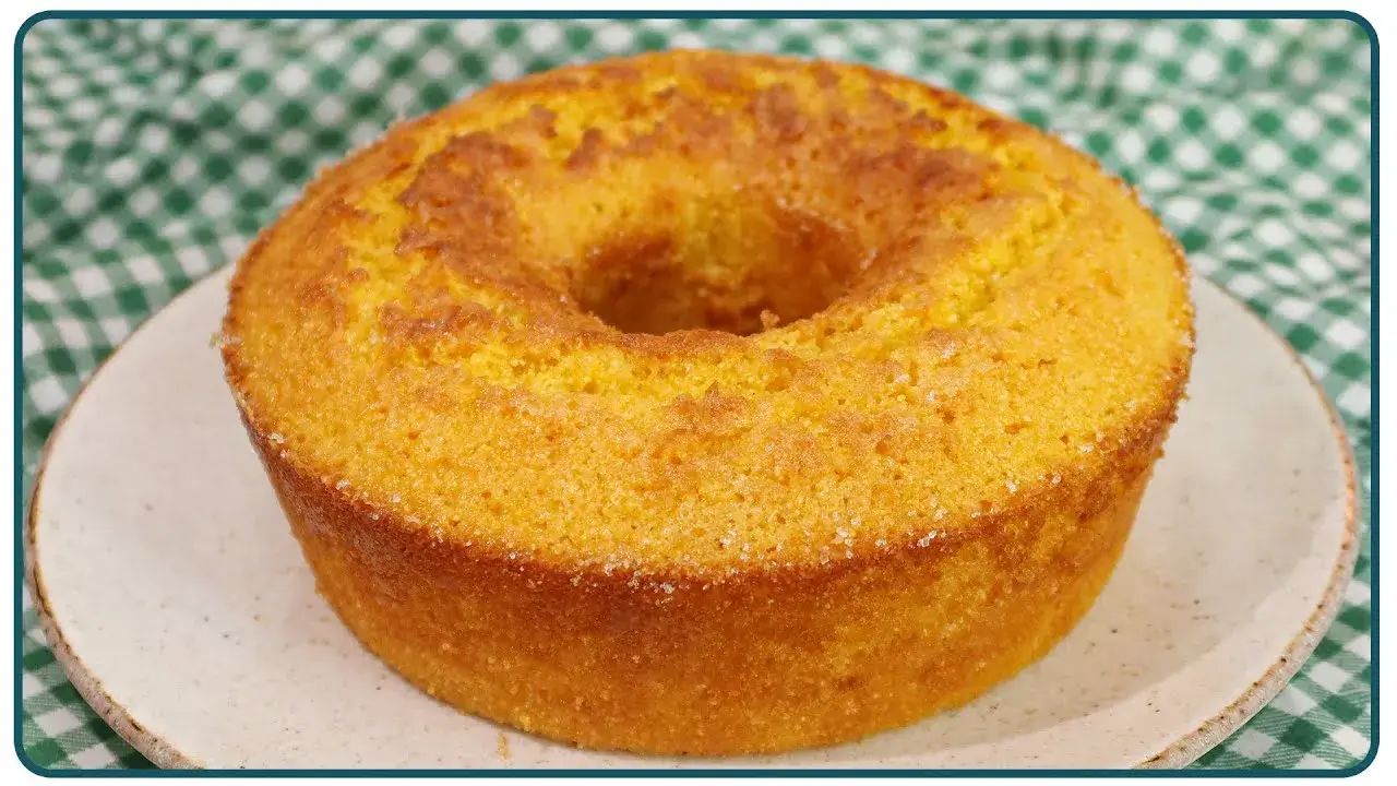 Bolo de Milho de Liquidificador: Receita Fácil, Rápida e Fofinha Veja