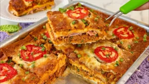 Lanchão de Forno com Carne Moída: Receita Fácil, Cremosa e Cheia de Sabor
