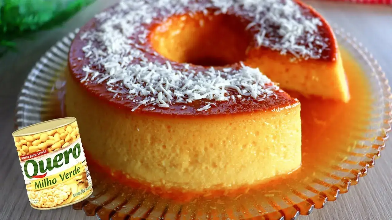 Pudim de Milho com Coco: Receita Fácil e Leve para Você Preparar em Casa