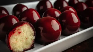Beijinho do Amor: Receita Fácil de Docinho com Leite em Pó e Calda Vermelha