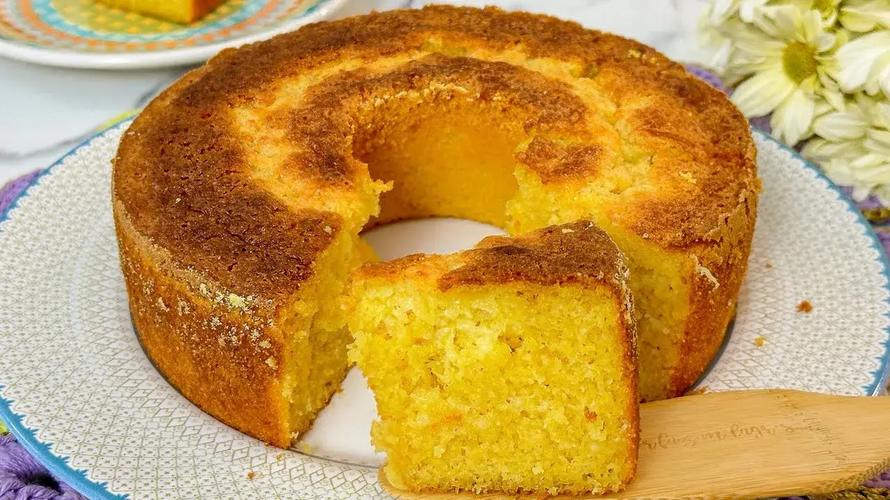Bolo de Milho Simples: Receita Fácil e Sem Farinha de Trigo