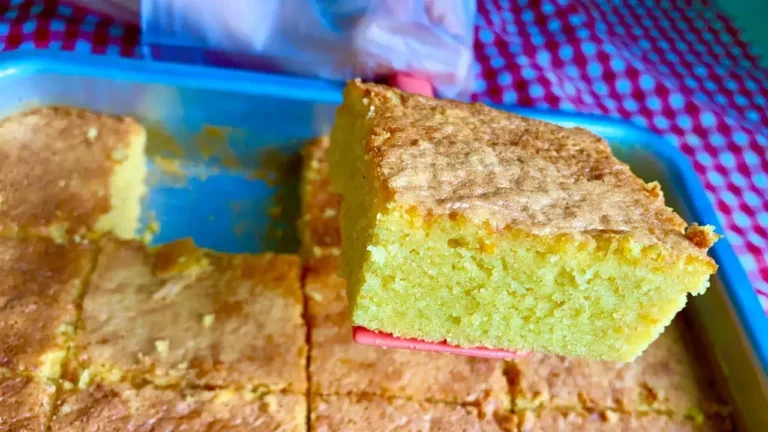 Bolo de Milho Verde Fofinho