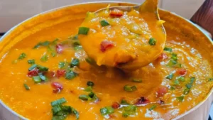 Caldo de Abóbora com Calabresa e Bacon Bem Cremoso Para Dias Frios já Faça