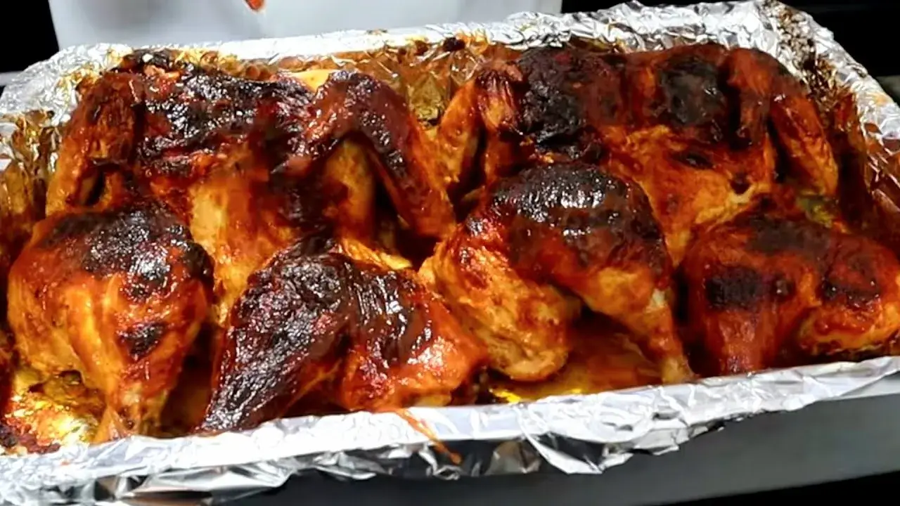 Frango Assado Douradinho com Temperos Caseiros Vamos Fazer
