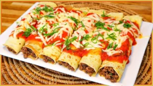 Panqueca Recheada com Carne Moída e Queijo: A Panqueca Mais Gostosa Que Você Vai Fazer