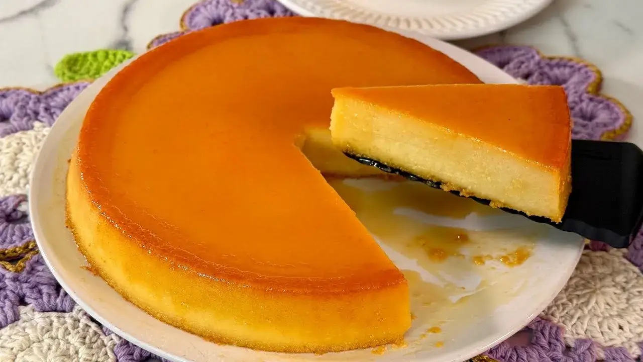 Pudim de Padaria: Receita Tradicional de Pudim de Trigo com Calda de Caramelo