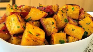 Receita de Batata Doce Assada no Forno com Temperos: Fácil e Saborosa