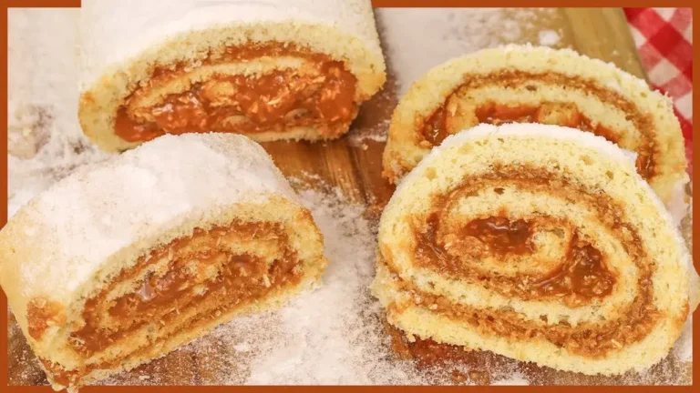 Rocambole de Doce de Leite: Receita Fácil e Macia já Faça