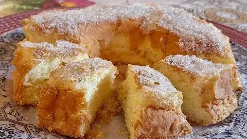 Bolo Nuvem Sabor Limão: Receita Sem Leite e Sem Farinha