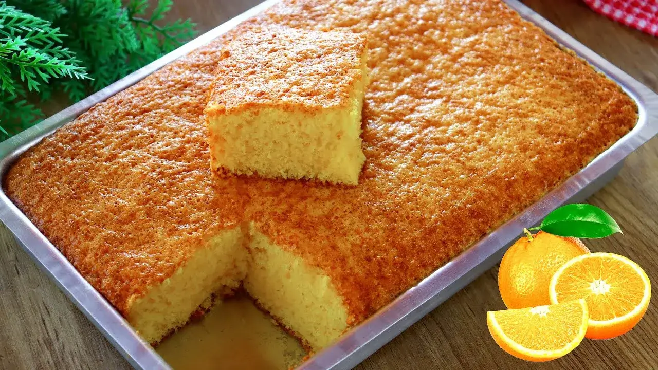 Bolo de Laranja Simples e Fácil de Fazer Veja