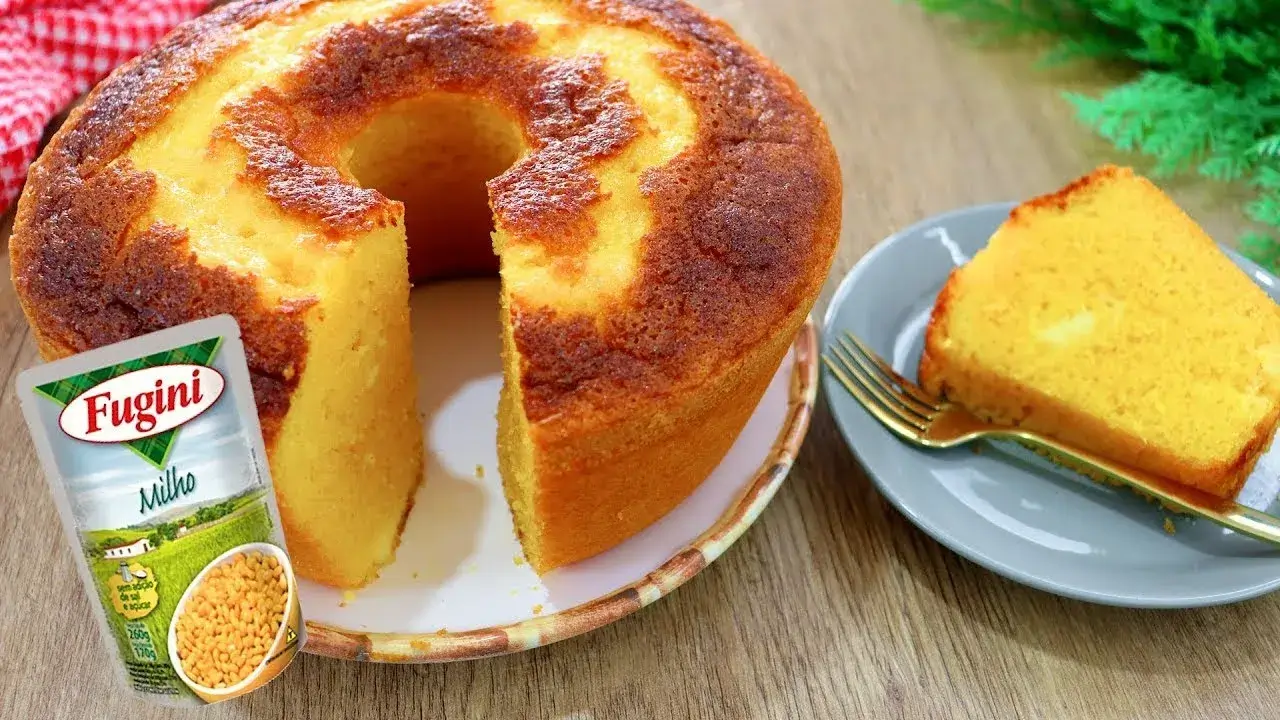 Bolo de Milho de Latinha com Queijo: Receita Simples e Fácil de Fazer