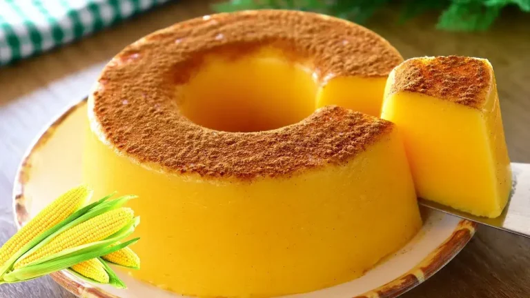 Curau de Corte Feito com Milho Verde: Receita Simples e Fácil