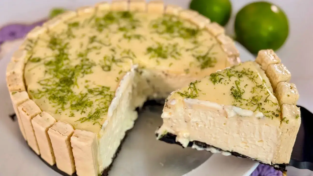 Torta Mousse de Limão sem Gelatina e sem Forno: Fácil, Rápida e Refrescante