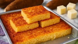 Bolo Mané Pelado: Receita de Bolo de Macaxeira Cremoso