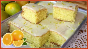 Bolo de Laranja Simples com Cobertura que vai te Surpreender
