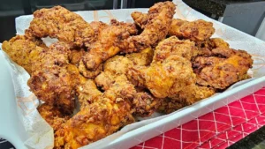 Frango Crocante com Creme de Cebola