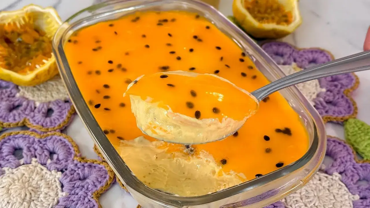Mousse de Maracujá Simples de Fazer e Muito Gostoso