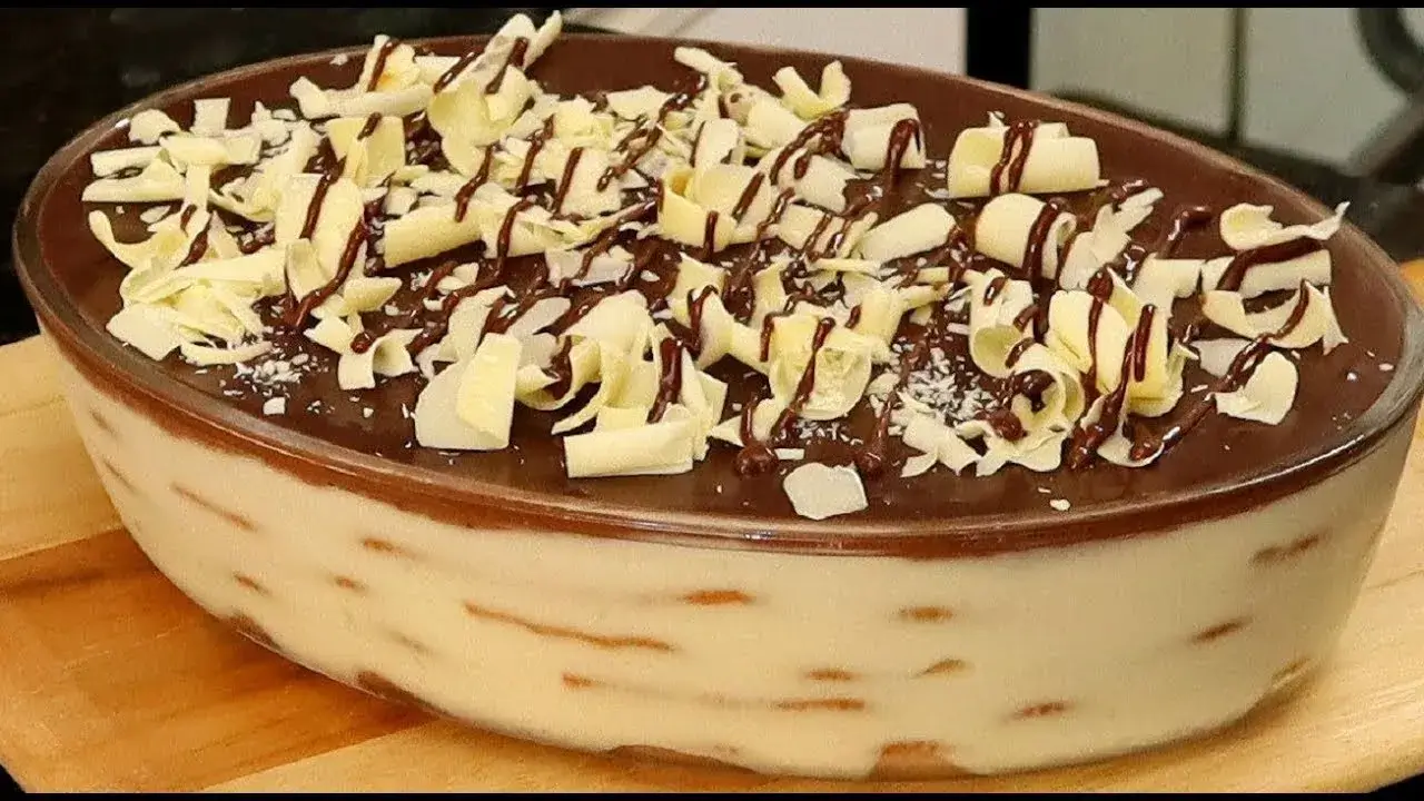 Pavê de Chocolate Branco: Receita Fácil e Cremosa