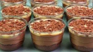 Sobremesa de Chocolate no Pote Sobremesa Fácil de Fazer
