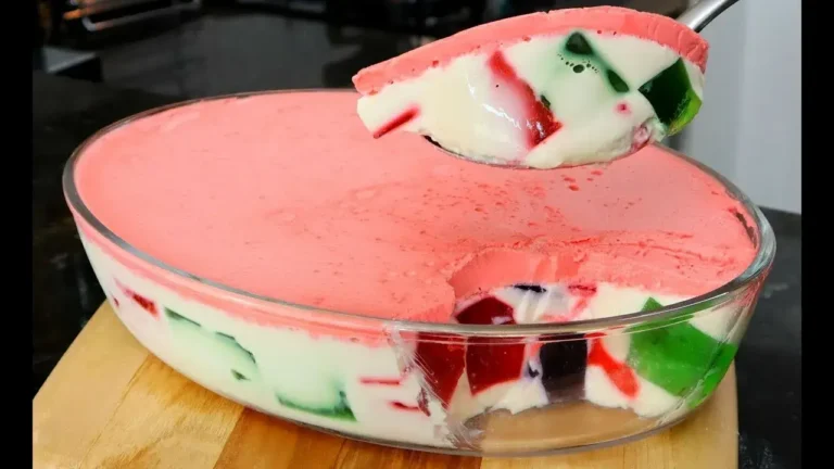 Sobremesa de Gelatina Colorida: Receita Fácil e Econômica