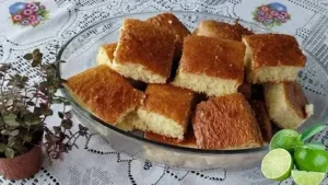 Bolo de Limão Simples e Delicioso
