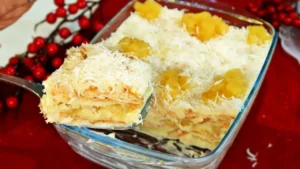 Pavê de Abacaxi com Coco que Vai Encantar na Sua Ceia