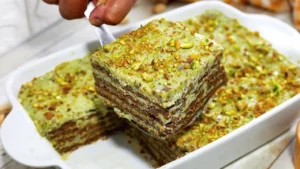 Pavê de Pistache Cremoso que Você Precisa Experimentar