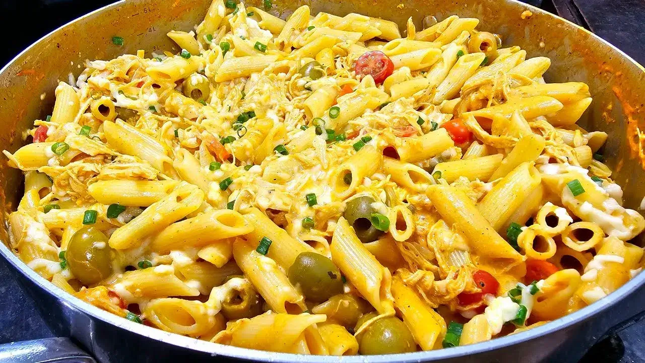 Macarrão cremoso fácil que vai surpreender sua família