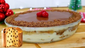 Pavetone de Ninho Gelada Fácil Para o Natal