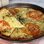 Pizza de liquidificador crocante e fácil