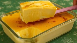 Pudim de Leite em Pó de Travessa Fácil e Cremoso