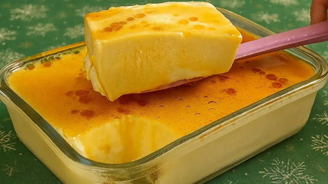 Pudim de Leite em Pó de Travessa Fácil e Cremoso
